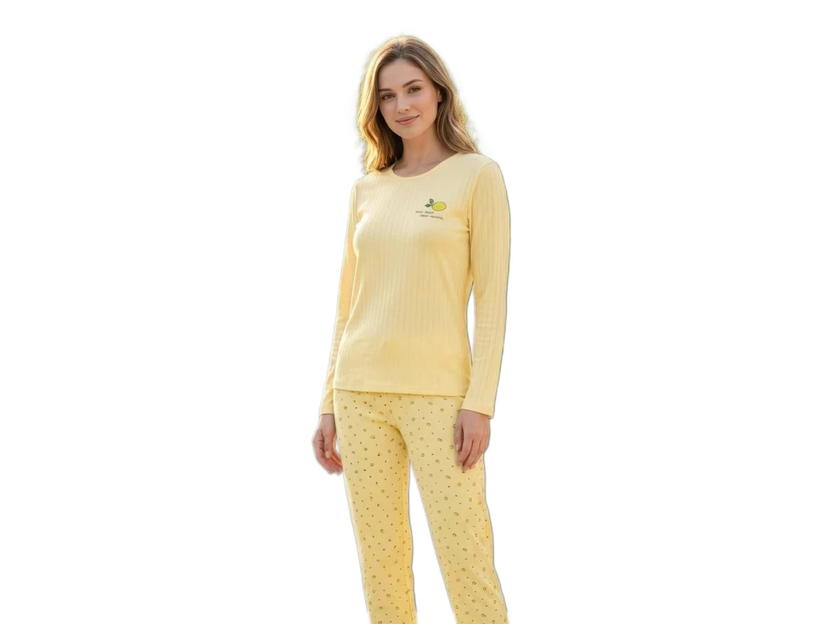 4'lı Fitilli Bayan Pijama Takım M/2xl 184162